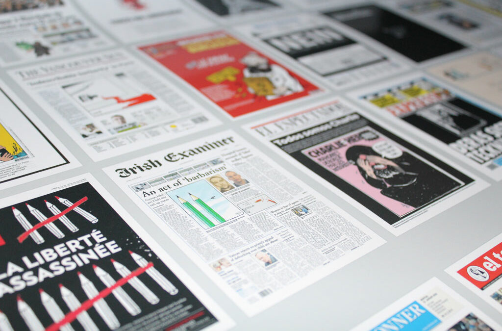 #JesSuisCharlie – Ausstellung in Bremen zeigt Titelblätter