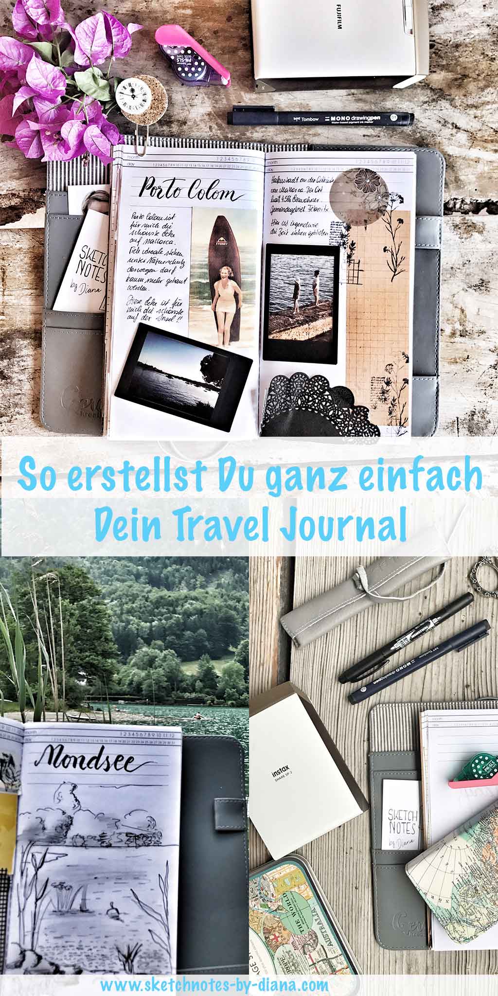 travel journal deutsch