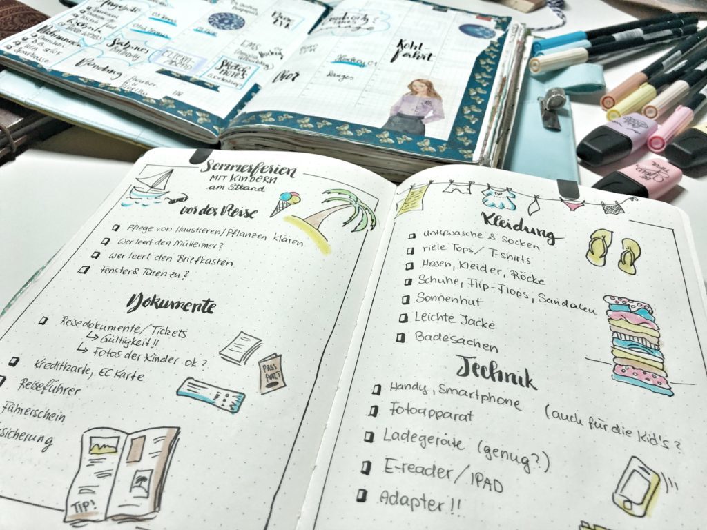 Flipthrough Bullet Journal 2017