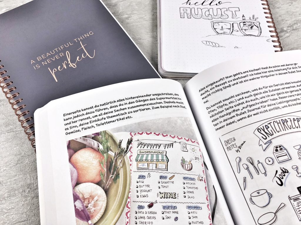 Bullet Journal Praxisbuch - Einkaufen und Kochen