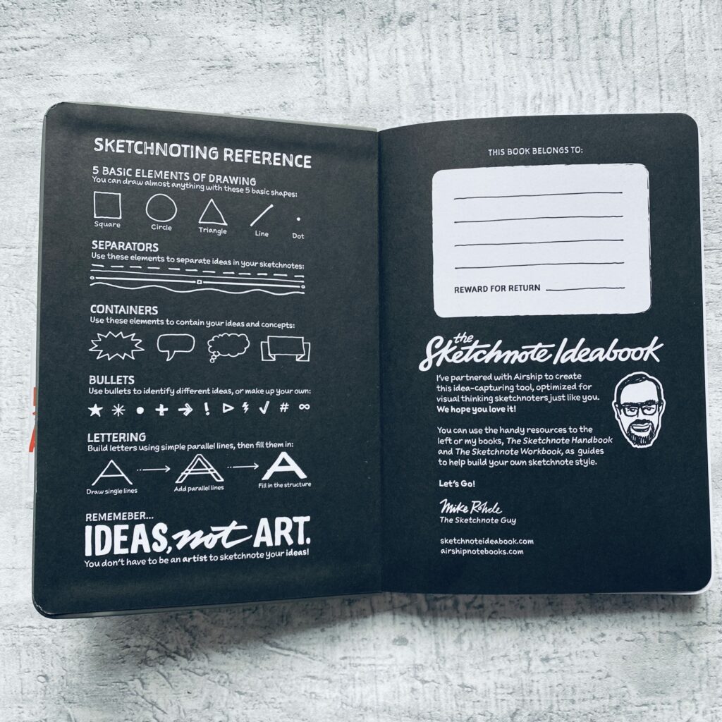 Sketchnote Ideabook Sketchnotes Reference