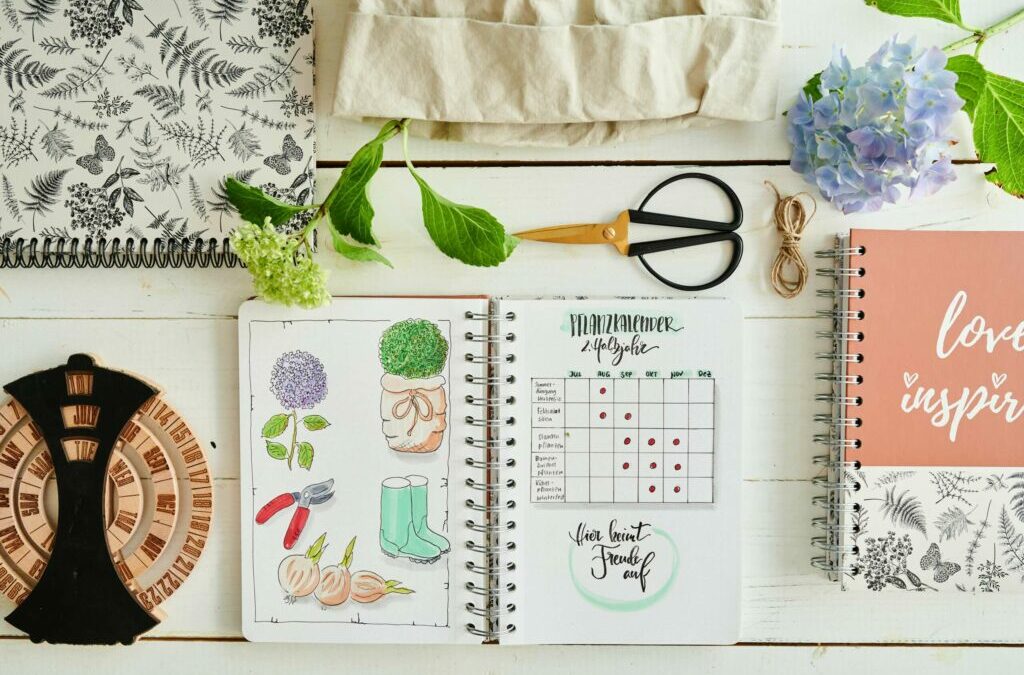 Herbstpflanzung – so erstellst du dein Pflanztagebuch im Bullet Journal