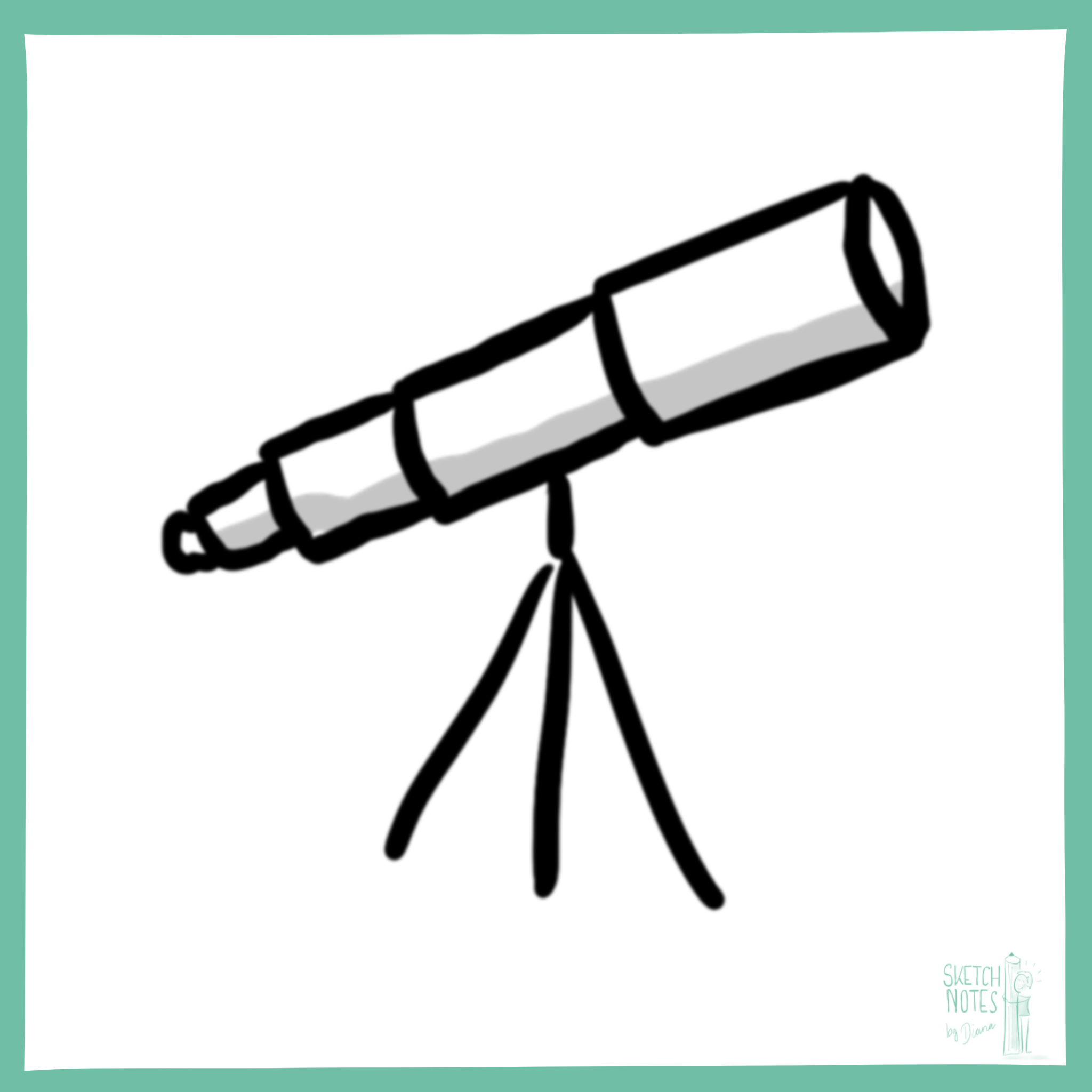 Sketchnote Symbol Vision