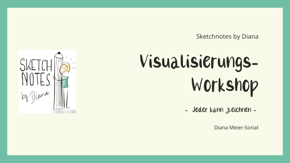 Präsentation Deckblatt- Sketchnotes Workshop