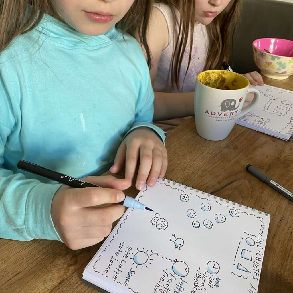 Sketchnotes für Kinder 
