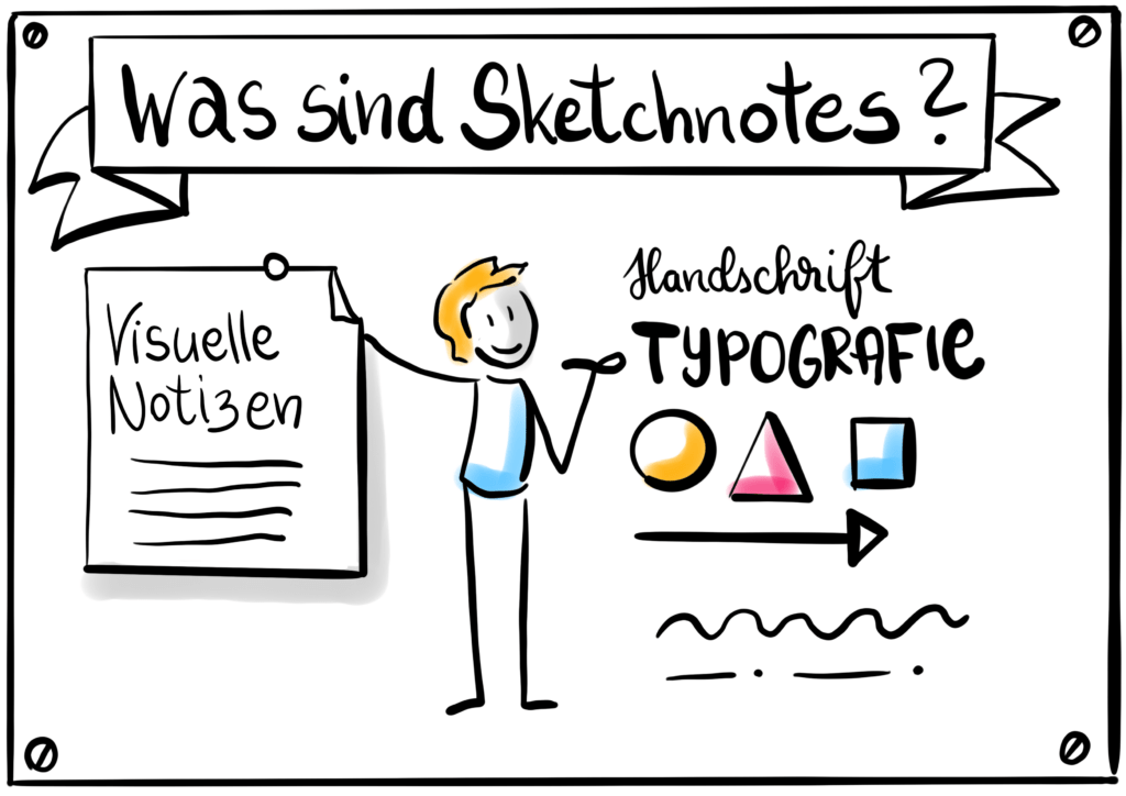 Was sind Sketchnotes? sketchnotes in der Schule