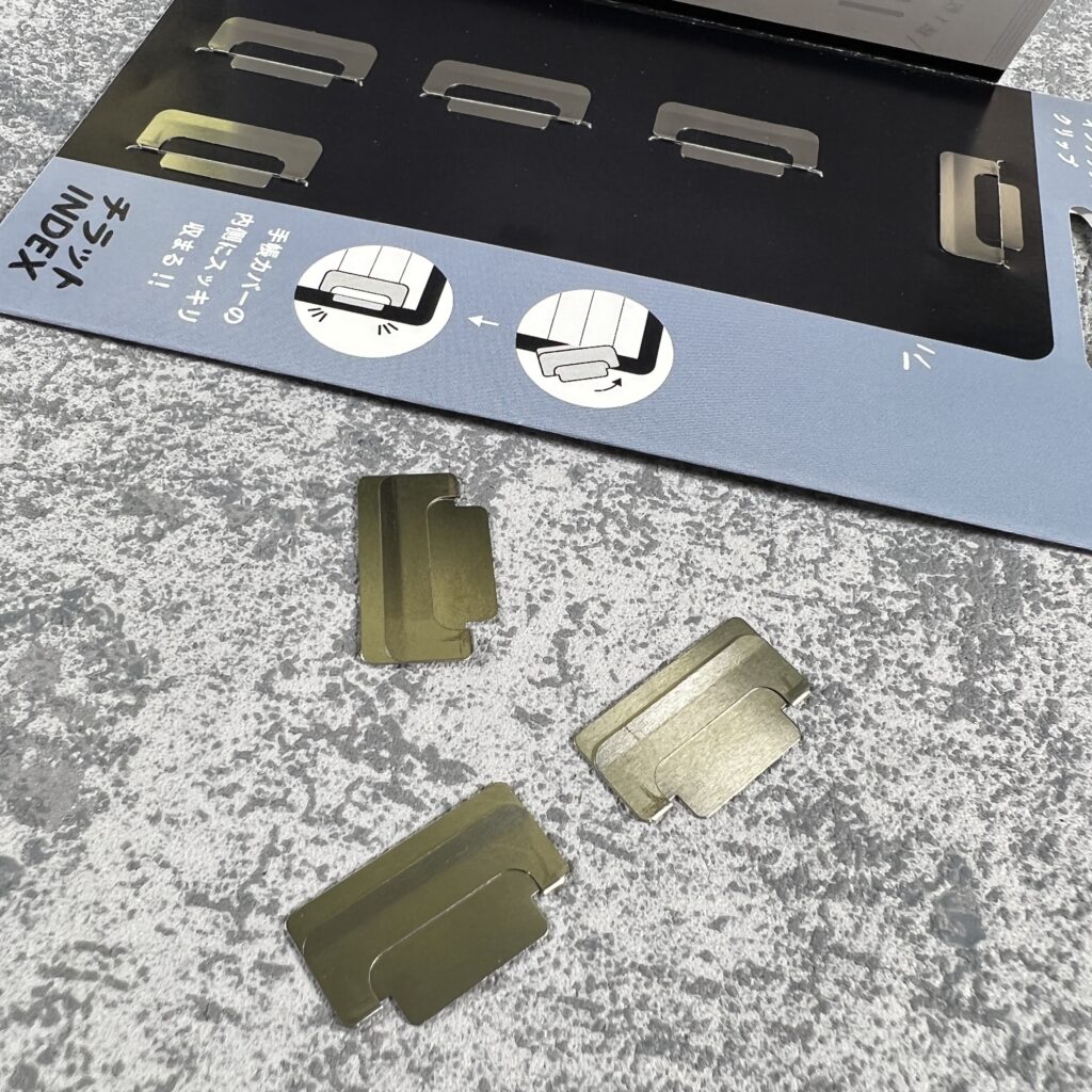Midori Index Clips für dein Notizbuch Midori Index Clips für dein Notizbuch
