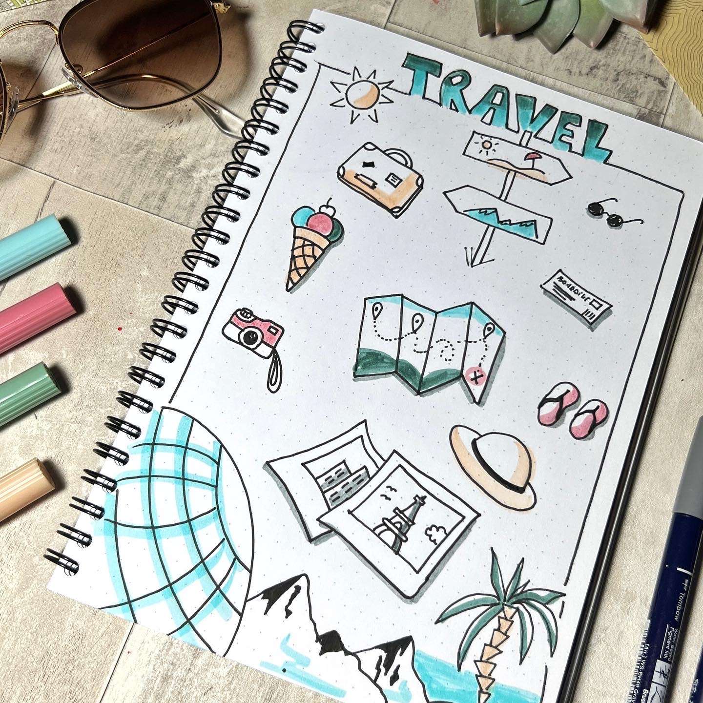 Trave Doodles