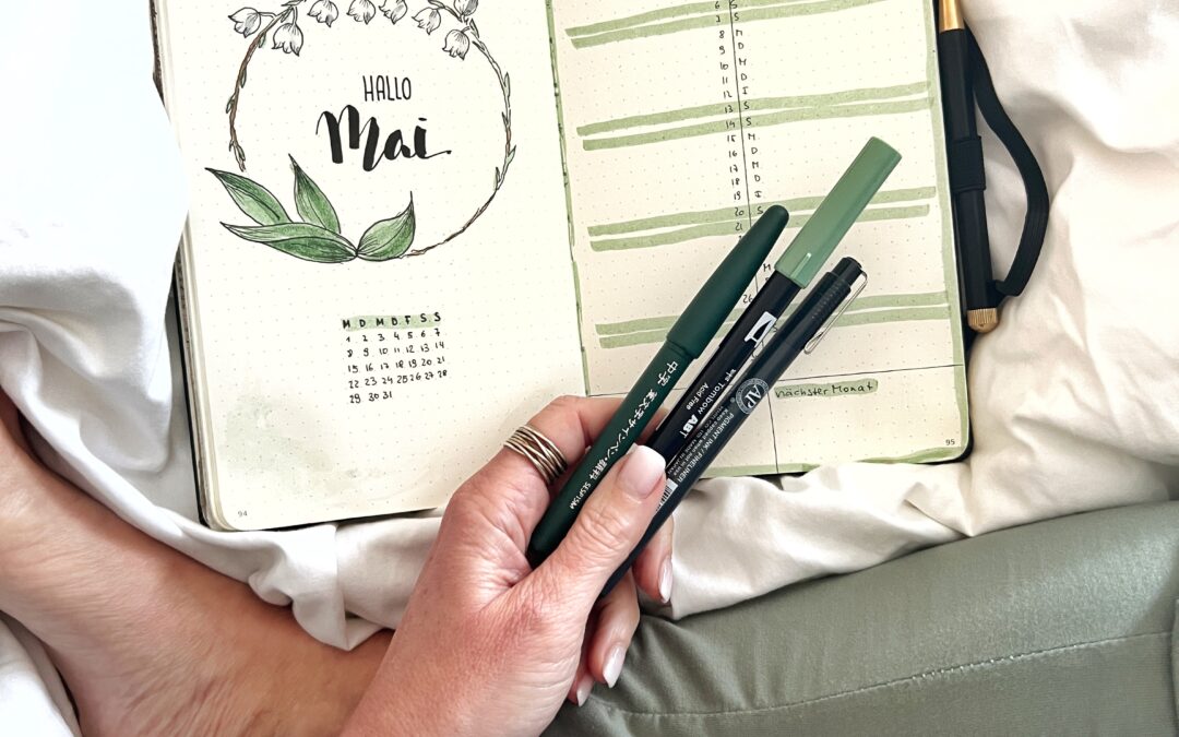 Bullet Journal Monatsübersicht