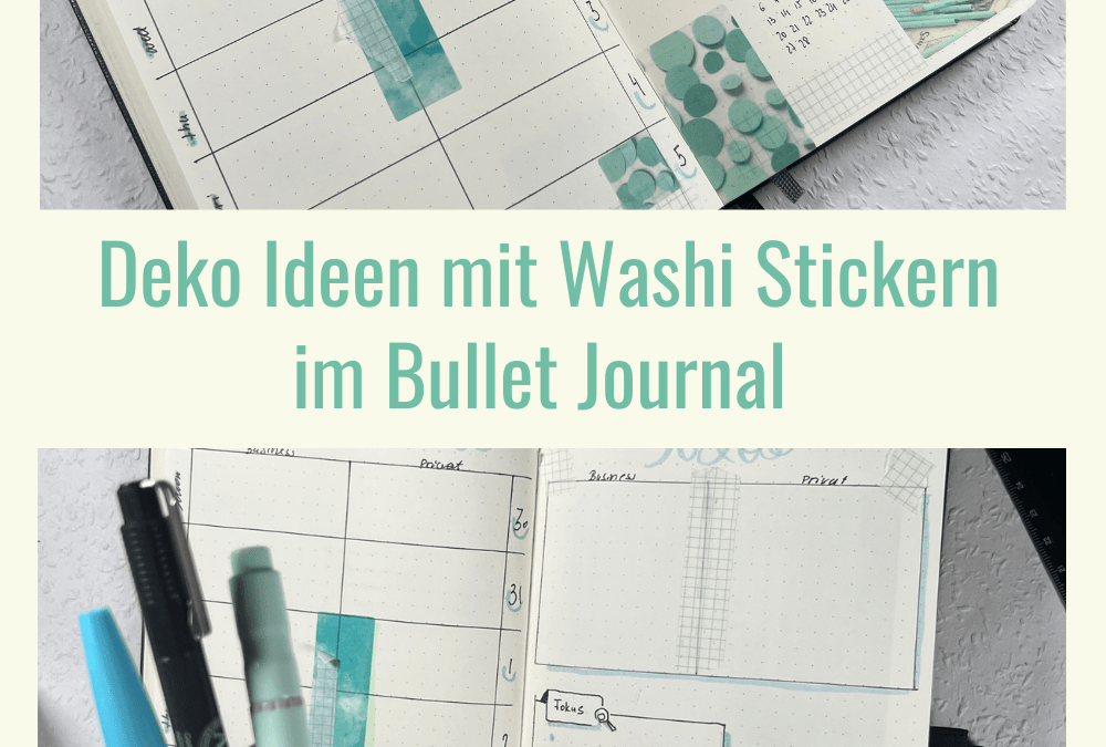 Bullet Journal Sticker – Ideen zur Gestaltung