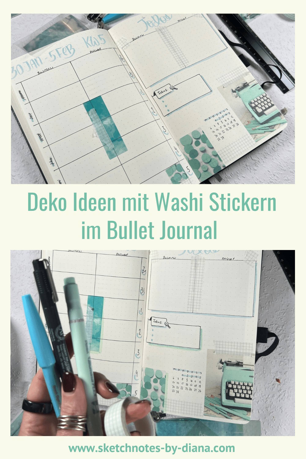 Bullet Journal Sticker – Ideen zur Gestaltung