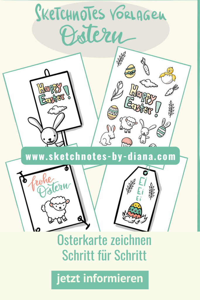 Sketchnotes Vorlagen Ostern 