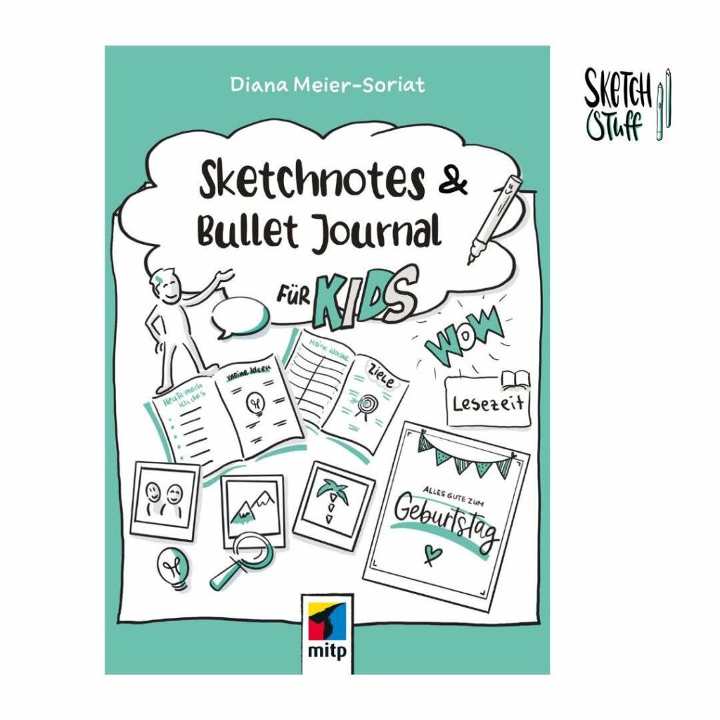 Sketchnotes und Bullet Journal für Kids bei Sketch Stuff