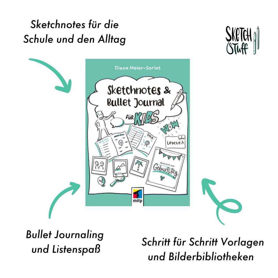 Sketchnotes und Bullet Journal for kids