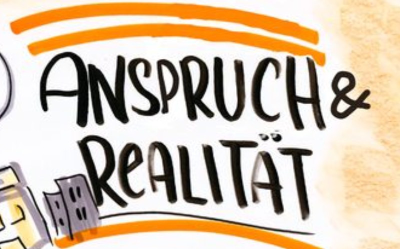 Ausschnitt der digitalisierten Fassung: ANSPRUCH, korrigiert am iPad